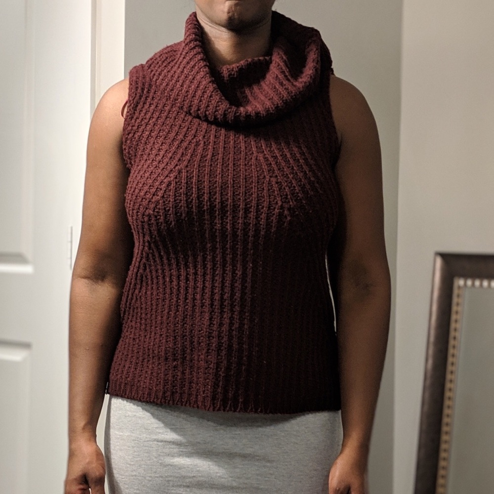 Burgundy Sweater